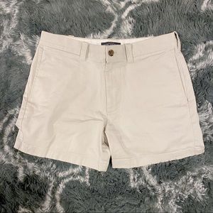 CHINO FLAT-FRONT SHORTS - J CREW FACTORY